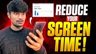REDUCE SCREEN TIME 4 EFFECTIVE METHODS ‼️ 30 Days Challenge by Deepak AIIMS
