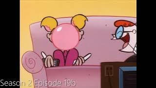 Dexter's Laboratory bubble gum scenes