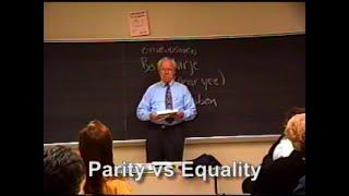 Bengt Nirje: Parity vs. Equality