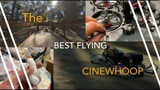 Why does the NewBeeDrone CinemAh cinewhoop frame fly so smooth? Are packing peanuts edible?