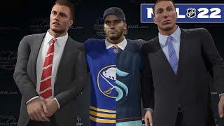 NHL 22 BE A PRO #4 *NHL DRAFT...SEATTLE OR BUFFALO?!*