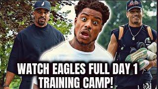 Day 1 Philadelphia Eagles 2024 Training Camp Highlights +