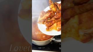 Asmr chicken stew with snail and prawn #asmr #foodshorts #recipe  #fyp  #cooking