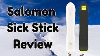 The 2025 Salomon Sick Stick Snowboard Review