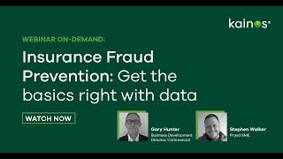 Insurance Fraud Strategy: Get the basics right with data