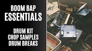 [FREE] BOOM BAP ESSENTIALS [DRUM KIT, DRUM BREAKS, SAMPLE PACK] +2000 SAMPLES | LINK IN DESCRIPTION
