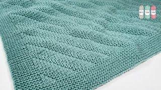 How to Knit the "In Fours" Baby Blanket