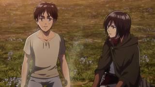 Mikasa Tells Eren Her Feelings - Shingeki no Kyojin S2 E12