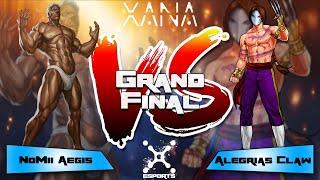 First To 3 | SFV: Champion Edition | NoMii-Aegis Vs Alegrias-Claw | Grand Final | Top8 Week 1-XANA