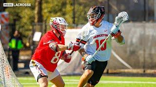 Top 5 Matchup | MARYLAND vs PRINCETON | 4K Lacrosse Highlights