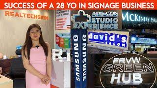 Employee noon, BIGTIME ang CLIENTS sa SIGNAGE BUSINESS niya ngayon!