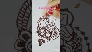 Easy mehndi designs#art#heena mehndi #shorts#ytstudio#sam mehndi