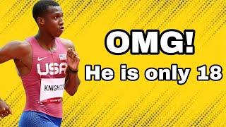 Erriyon Knighton - Future of American sprinting | Junior World Record 19.49