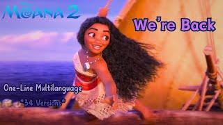 Moana 2- We're Back (One-Line Multilanguage)