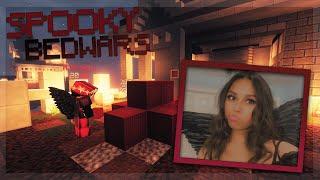 SPOOKY BEDWARS w/ FACECAM *insanely spooky, beware*