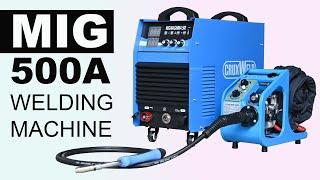 Unboxing & Review: Powerful MIG 500A Welding Machine