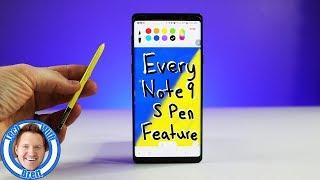 Every Galaxy Note 9 S Pen Feature