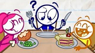 Pencilmate's Food is GONE? | Animated Cartoons Characters | Animated Short Films