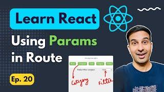 Using multiple Params in React Routing #reactjs