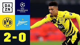 Sancho & Haaland erlösen ideenlosen BVB: Dortmund - Zenit 2:0 | UEFA Champions League | DAZN