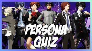 Persona Quiz #1 - Music, Characters, Persona and Arcanas