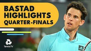 Thiem Takes On Baez; Rublev & More Feature | Bastad 2022 Quarter-Final Highlights