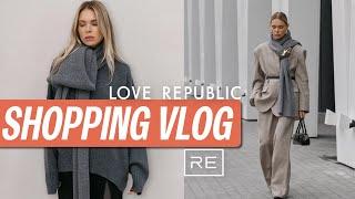 Шопинг влог с примеркой: LOVE REPUBLIC, RE