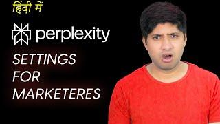 How To Use Perplexity For Digital Marketers | How To Use Perplexity For Beginners in Hindi