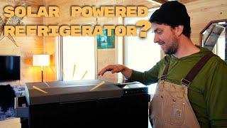 More Solar Gadgets At The Off-Grid Cabin | Refrigerator, Security Camera, AC | REVIEW I Ecolfow