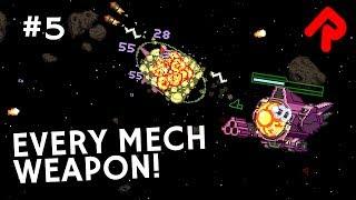 Every New Starbound 1.3 Mech Weapon! | Let's play Starbound 1.3 preview [RC3]