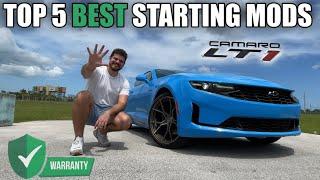 BEST Starting Mods for your Camaro LT1(or SS) | Warranty-Safe Upgrades for Looks & Performance