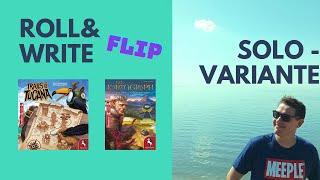 Roll & Write (Solo Varianten #6) + Flip & Write