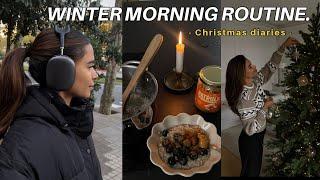 Winter Morning Routine ı Cosy weekend + Christmas Decoration