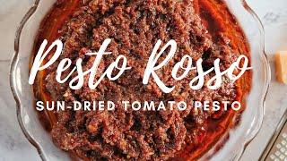 PESTO ROSSO (SUN-DRIED TOMATO PESTO)