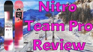 The 2025 Nitro Team Pro Snowboard Review