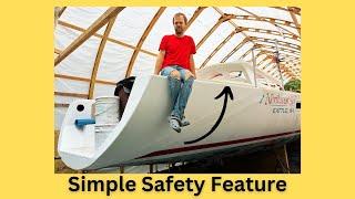 We're adding this SIMPLE SAFETY FEATURE to our Boat [EP 138]