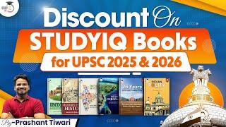 Save Big on StudyIQ UPSC Books! Discounts for 2025-26 Aspirants | StudyIQ IAS