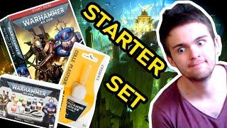 Warhammer 40K Recruit Edition Unboxing Beginner Setup