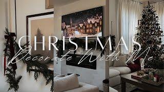 *NEW* 2024 Christmas Decorate With Me | Part 1 | Gathering Space | Decorating Ideas ️