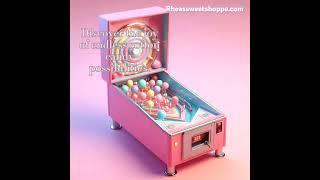 Rheassweetshoppe.com #cottoncandy #candy #giftideas #gifts #treats #pinball