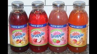 Snapple: Fruit Punch, Snapple Apple, Kiwi Strawberry & Mango Madness Review