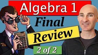 Algebra 1 Final Exam Review Part 2 My Secret Math Tutor & Mario's Math Tutoring