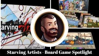 Starving Artists - Board Game Spotlight