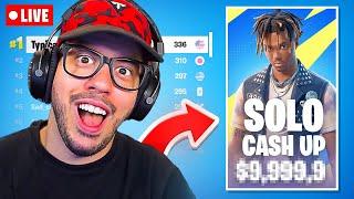 LIVE! - Fortnite NEW JUICE WRLD UPDATE and SOLO CASH CUP!