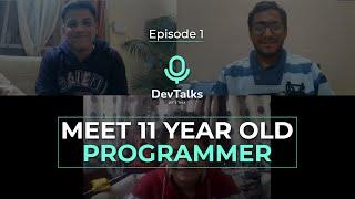 Discussion with an 11 Year Old Programmer: Parth Anand | SemiKolan DevTalks