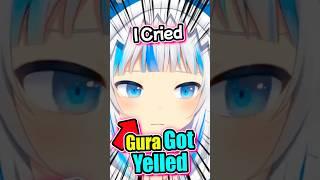 Gura Got YELLED In Real Life?! #vtuber #hololiveen #hololive #gawrgura