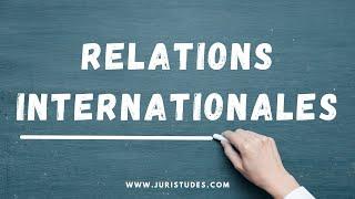 Relations Internationales (Résumé du cours)