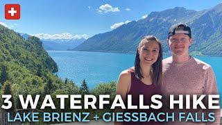 3 Waterfalls Hike in the Swiss Alps | Epic Waterfalls Near Lauterbrunnen and Interlaken, Switzerland