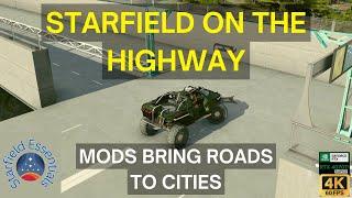 Starfield on the Highway - Let's Take a Sunday Drive on the Open Road