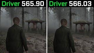 Nvidia Driver 565.90 vs Nvidia Driver 566.03 - Test in 8 Games